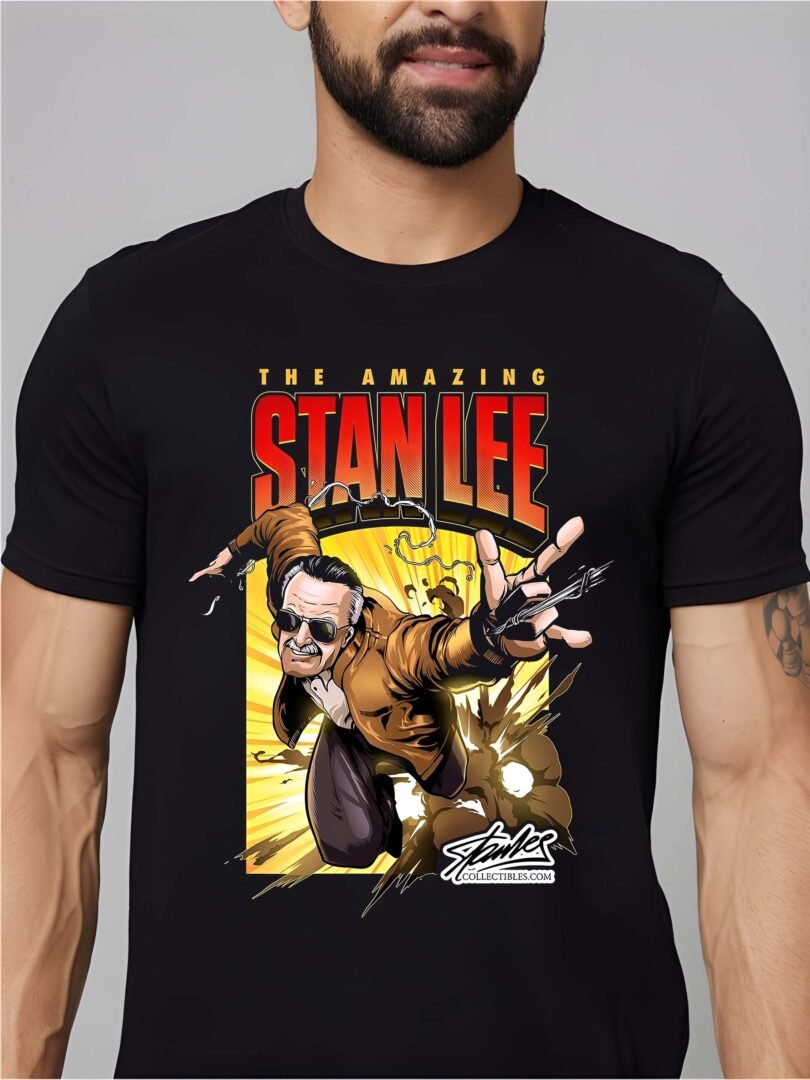 Black Graphic Print Cotton Regular T-Shirt for Men Casual Wear by Just Casual - Image 3