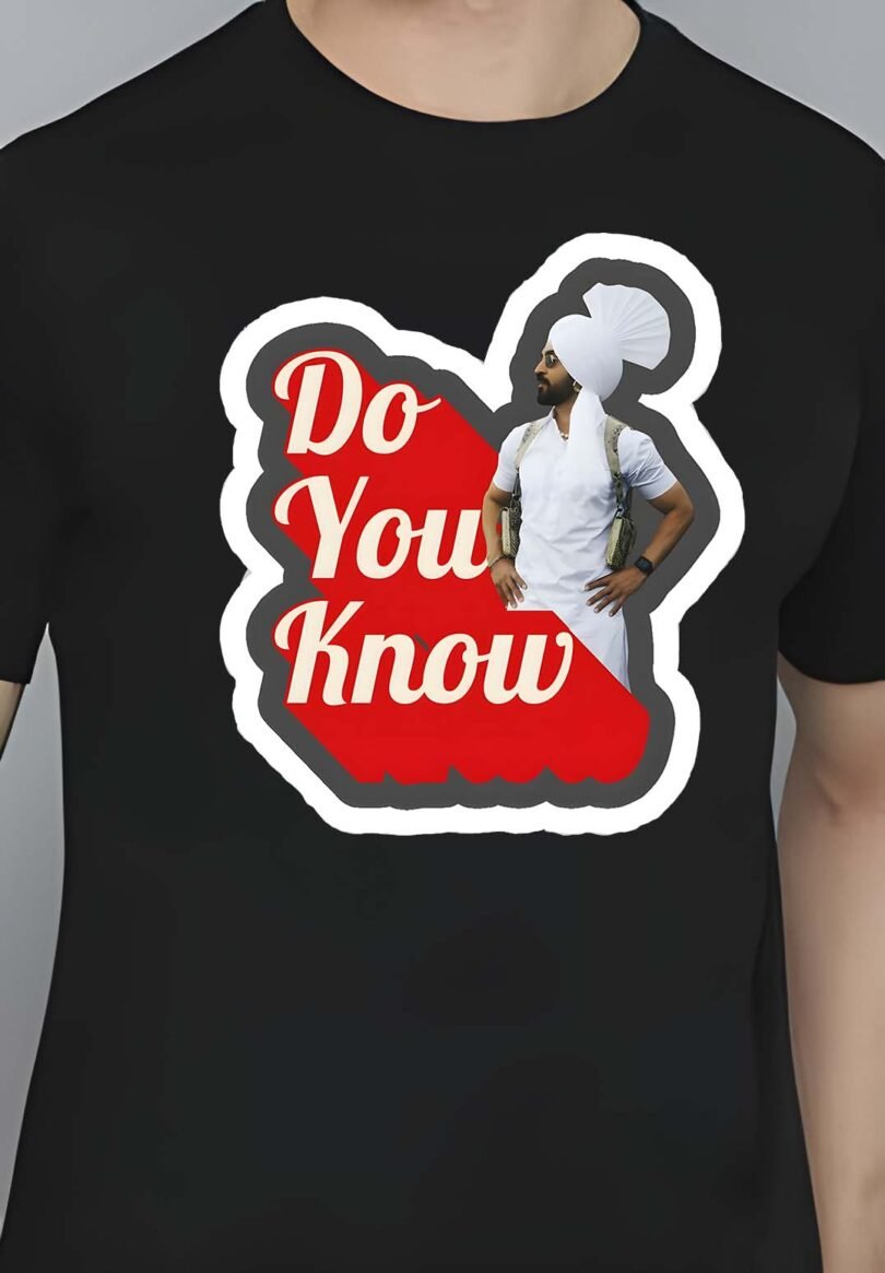Black Graphic Print Cotton Regular T-Shirt for Men Casual Wear by Just Casual - Image 4